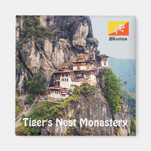 Paro Taktsang: The Tiger's Nest Monastery - Bhutan Magnet