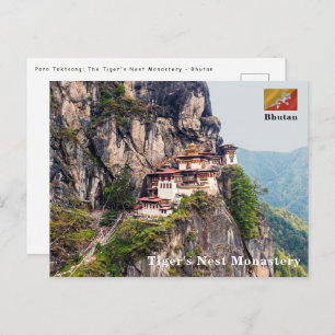 Paro Taktsang: The Tiger's Nest Monastery - Bhutan Postcard