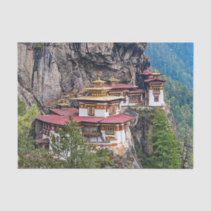 Paro Taktsang: The Tiger's Nest Monastery - Bhutan Tissue Paper