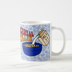Parody Cereal Killer Breakfast Food Humour Coffee Mug