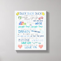 Parody jay silent bob funny nursery art baby gift