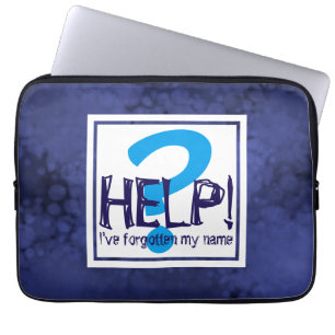 Parody Monogram Laptop Sleeve