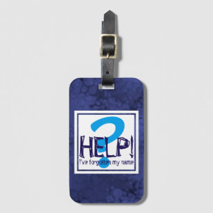 Parody Monogram Luggage Tag