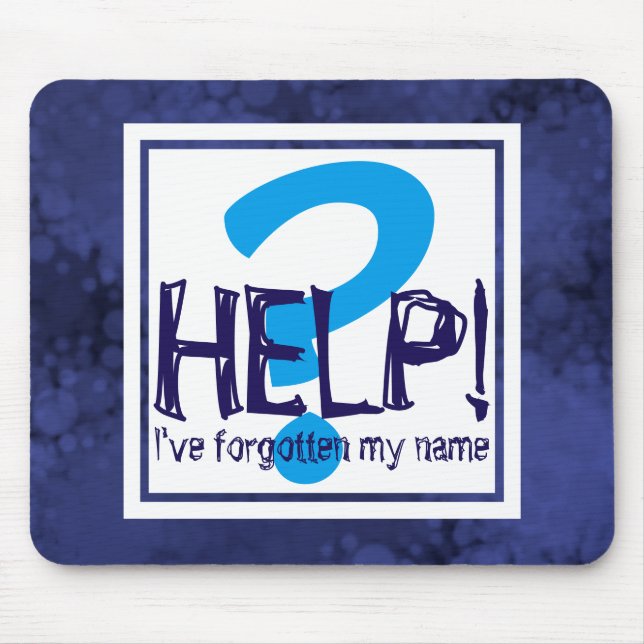 Parody Monogram Mouse Mat (Front)