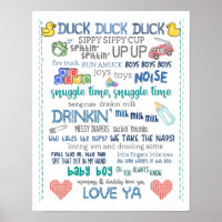 Parody nursery art baby boy jay silent bob song