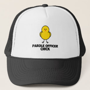 Parole Officer Chick Trucker Hat