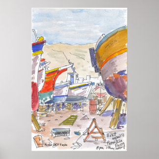 Paros Greece Poster