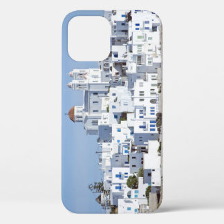 Paros Village Naoussa Island View iPhone 12 Case