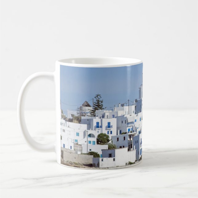 Paros Village Naoussa Island View Coffee Mug (Left)