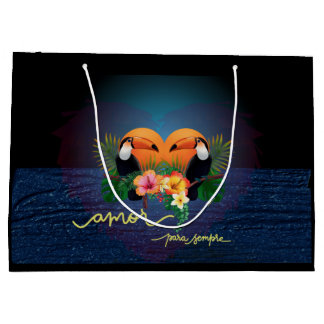 Parot Tropics Gift Bag - Love