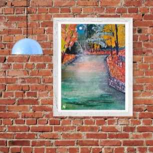 Parque de San Vicente Painting by Alfred Fox Canvas Print