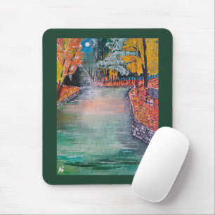 Parque de San Vicente Painting by Alfred Fox Mouse Mat