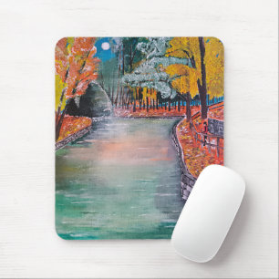 Parque de San Vicente Painting by Alfred Fox Mouse Mat