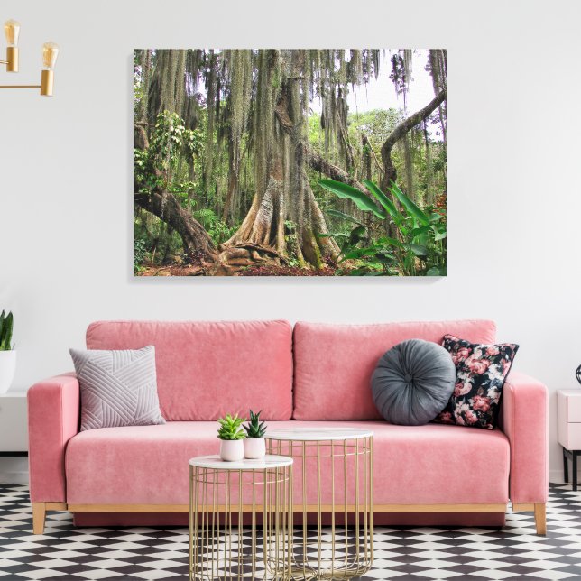 Parque Gallineral of San Gil Canvas Print (Insitu(LivingRoom))