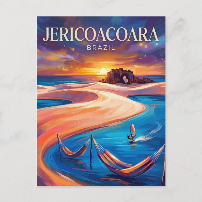Parque Nacional de Jericoacoara Brazil Postcard (Front)