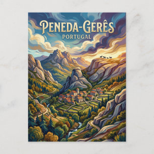 Parque Nacional de Peneda-Gerês Portugal Postcard
