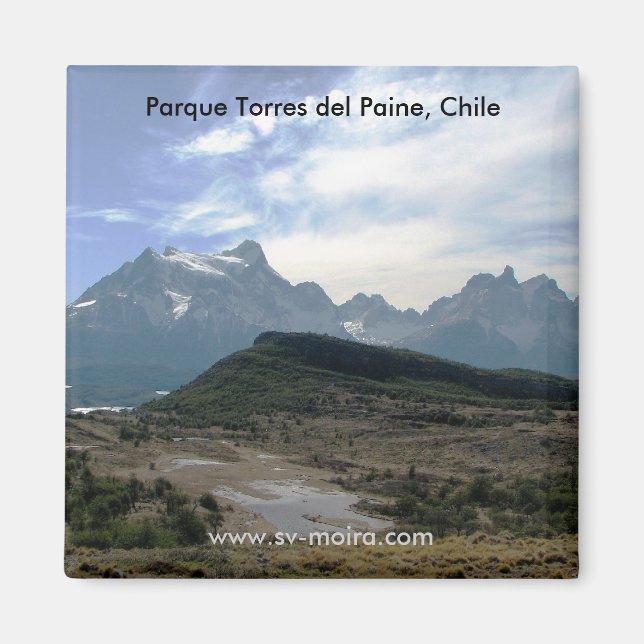 Parque Torres del Paine, Chile Magnet (Front)