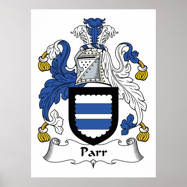 Parr Family Crest Poster (Front)