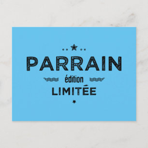 Parrain édition limitée postcard