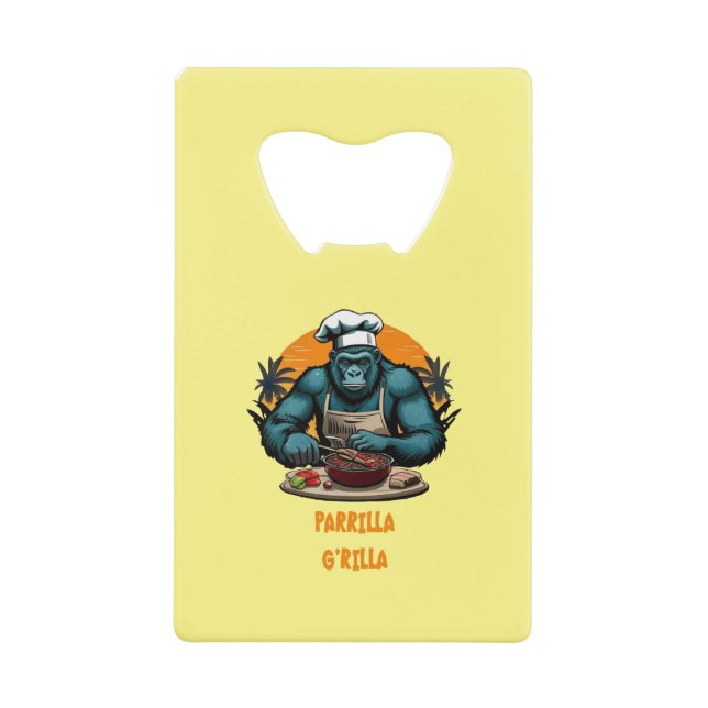 Parrilla G'rilla Master BBQ Griller Fun Pun (Front)