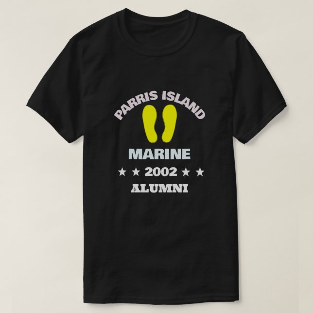 PARRIS ISLAND ALUMNI, 02 T-Shirt (Design Front)