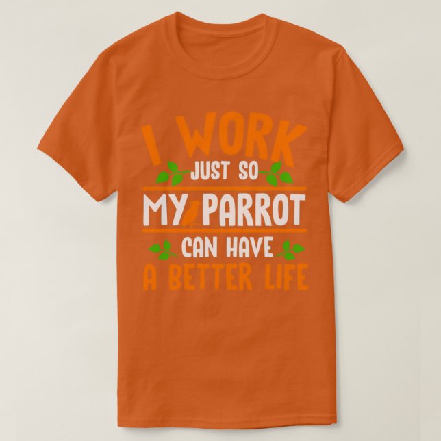 parrot 3 T-Shirt (Design Front)