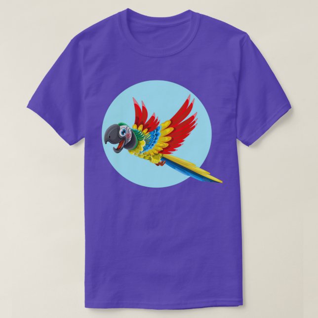 Parrot 75 3 T-Shirt (Design Front)