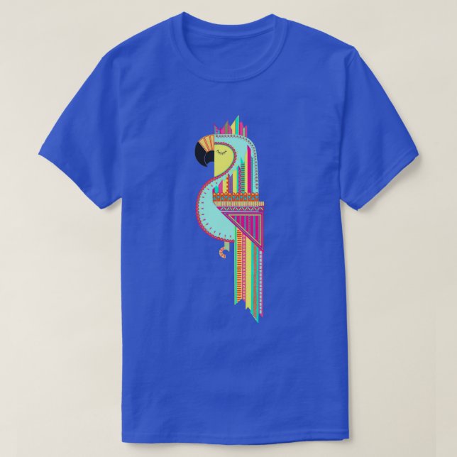 Parrot 8 1 T-Shirt (Design Front)