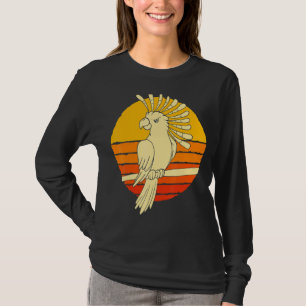 Parrot Animal Bird Birdwatching Retro Cockatoo T-Shirt
