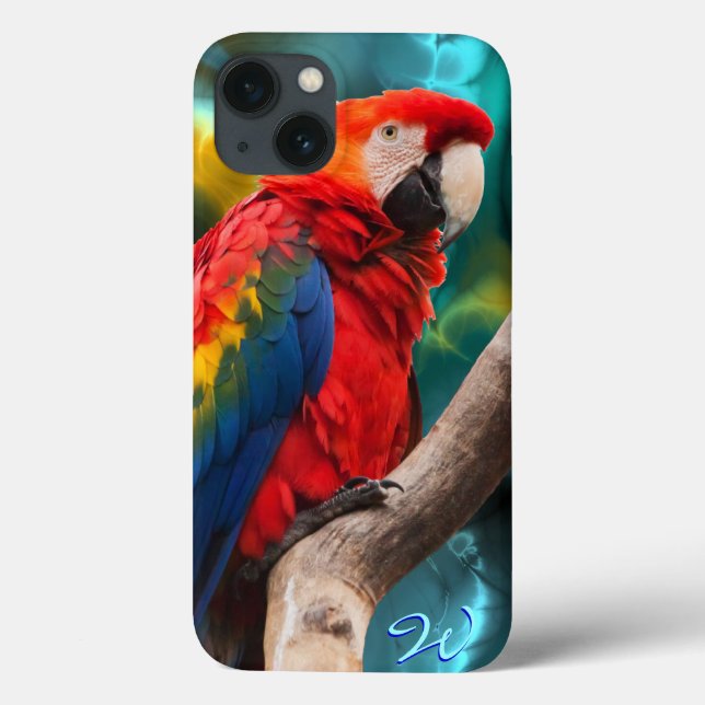 Parrot Art 1B Case-Mate iPhone Case (Back)
