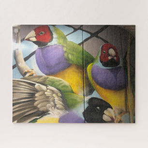 parrot art jigsaw puzzle