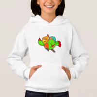 Parrot as Hiker with Backpack