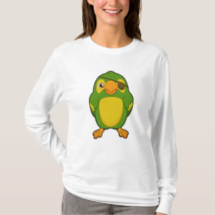 Parrot as Pirate with Eyepatch T-Shirt