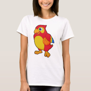 Parrot at Basketball Sports T-Shirt