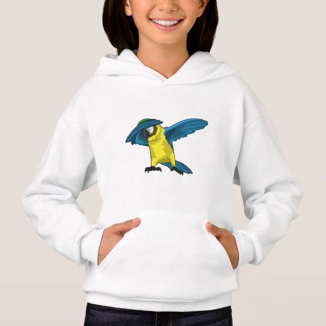 Parrot at Hip Hop Dance Dab (Front)