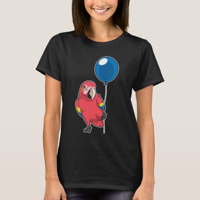 Parrot Balloon T-Shirt (Front)
