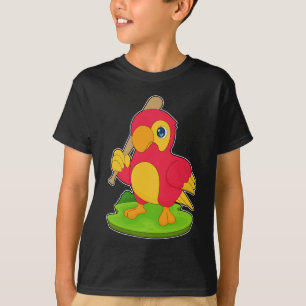 Parrot Baseball Baseball bat T-Shirt