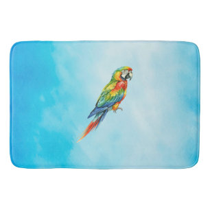 Parrot Bath Mat
