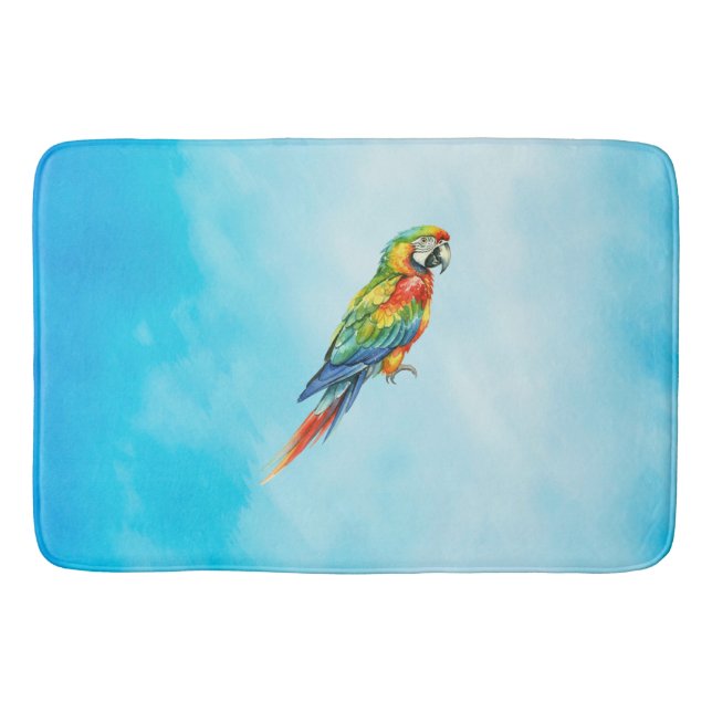 Parrot Bath Mat (Front)