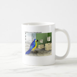 Parrot Bathroom Fixtures Funny Cartoon Gifts Coffee Mug