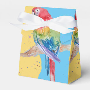 Parrot Bird Childs Boys Birthday Cake Favor Box