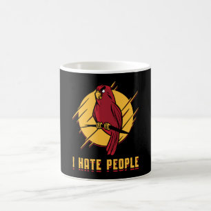 Parrot Bird I Hate People Birds Pet Animal Parrots Coffee Mug