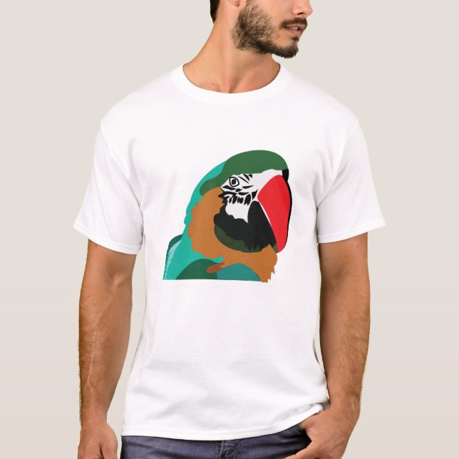 Parrot Bird T-Shirt (Front)