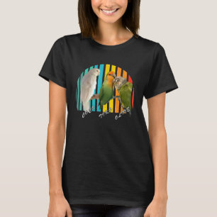 Parrot Bird Vintage Distressed Retro Sunset T-Shirt