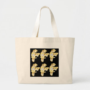 PARROT BLING LARGE TOTE BAG