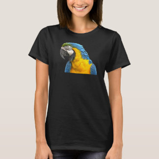 Parrot Blue And Yellow Macaw Parrot Bird T-Shirt