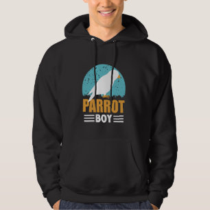 Parrot Boy Pet Cute Parrots Animal Parrot Hoodie