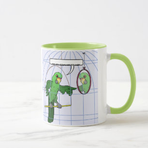 Parrot Cage Fight Mug