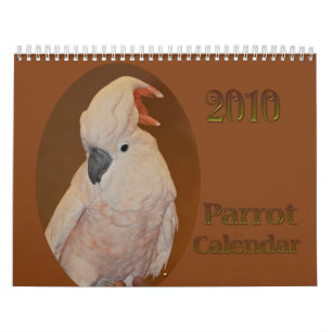 Parrot Calendar 2010