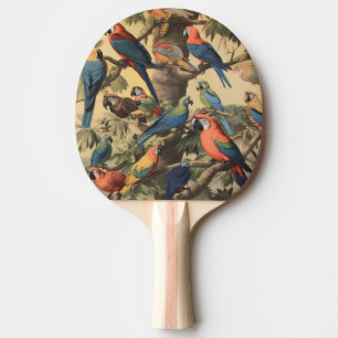 Parrot Canopy Artistry Series Professional Style Ping Pong Paddle